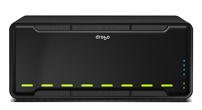 Drobos 8-Bay-NAS »B810n« ist für kleine Unternehmen konzipiert (Bild: Drobo).